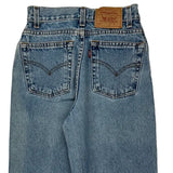 Levis 550 Jeans - 24W 26L Blue Cotton