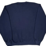 Made In USA Russell Athletic College Sweatshirt - 2XL Navy Cotton