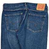 505 Levis Jeans - 34W 30L Blue Denim