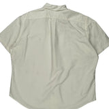 Ralph Lauren Short Sleeve Shirt - XL Cream Cotton