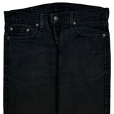 Levis 513 Jeans - 34W 30L Black Cotton