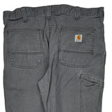 Carhartt Carpenter Pants - 34W 32L Gray Cotton