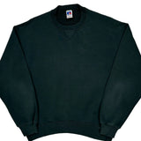 Made In USA Russell Athletic Sweatshirt - Large Black Cotton