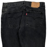501 Levis Jeans - 35W 30L Black Cotton