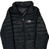 700 Fill The North Face Puffer - Large Black Nylon