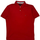 The 1985 Polo Shirt Tommy Hilfiger Polo Shirt - XL Red Cotton