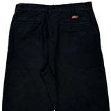 Dickies Shorts - 34W 12L Black Polyester Blend