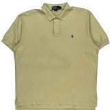 Polo By Ralph Lauren Polo Shirt - XL Yellow Cotton
