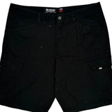 Ecko Unltd Cargo Shorts - 38W 10L Black Cotton