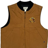 Unbranded Workwear Vest - XL Brown Cotton