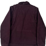 Carhartt Jacket - Small Burgundy Cotton
