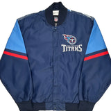 Tennessee Titans Nfl Football Bomber Jacket - 2XL Red Polyester