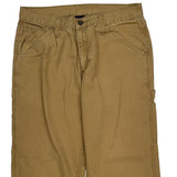 Carhartt Carpenter Pants - 32W 29L Brown Cotton