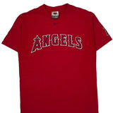 Angels Nike T-Shirt - Small Red Cotton