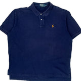 Polo By Ralph Lauren Polo Shirt - XL Blue Cotton