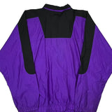 Umbro Oversized Windbreaker - Large Black Nylon