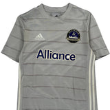13-14 Years Alliance Cincinnati Adidas Football Shirt - Large Grey Polyester