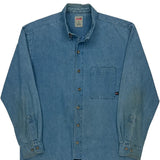 Dickies Denim Shirt - Large Blue Cotton