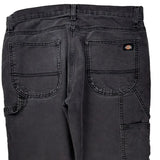 Flex Dickies Carpenter Pants - 34W 32L Gray Cotton Blend