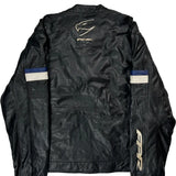 Official Team Merchandise Fpr Graphic Leather Jacket - Medium Black Leather