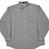 Tommy Hilfiger Checked Shirt - Large Gray Cotton