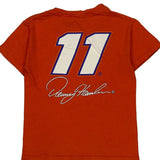 Nascar Graphic T-Shirt - Small Orange Cotton