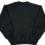90'S Blank Made In USA Russell Athletic Sweatshirt - Large Black Cotton Blend