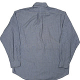 Blake Ralph Lauren Checked Shirt - Large Blue Cotton