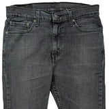 Levis Skinny Fit Jeans - 32W 30L Grey Cotton Blend