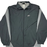 Reebok Windbreaker - XL Gray Polyester