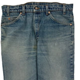 Made In USA Levis Orange Tab Jeans - 35W 29L Blue Cotton