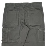 Wrangler Cargo Trousers - 40W 30L Black Cotton