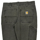 Carhartt Carpenter Trousers - 32W 30L Grey Cotton