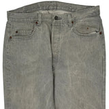 501 Levis Jeans - 34W 31L Grey Denim