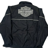 An American Legend Harley Davidson Graphic Jacket - Large Black Polyester