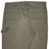 Wrangler Carpenter Trousers - 36W 34L Grey Cotton