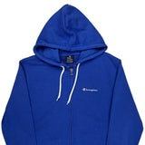 Champion Hoodie - Small Blue Cotton