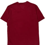 Tommy Hilfiger T-Shirt - Large Red Cotton