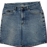 Lee Denim Shorts - 30W 9L Blue Denim
