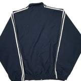 Adidas Striped Track Jacket - 2XL Navy Polyester