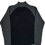 Ralph Lauren 1/4 Zip - XL Black Cotton