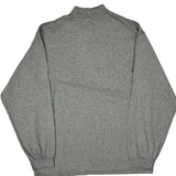 Nike Long Sleeve T-Shirt - Medium Gray Cotton Blend