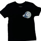 Age 4-5 True Religion Graphic T-Shirt - Small Black Cotton
