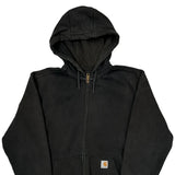 Carhartt Hoodie - Medium Black Cotton