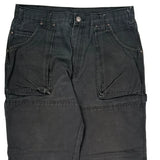 Dickies Double Knee Carpenter Trousers - 33W 30L Black Cotton