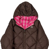 550 Fill The North Face Puffer - Medium Brown Polyester