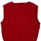 Age 9 Months Polo By Ralph Lauren Sweater Vest - 3XS Red Cotton