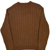 Polo By Ralph Lauren Sweater - XL Brown Cotton
