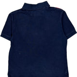 Age 8 Polo By Ralph Lauren Graphic Polo Shirt - Small Navy Cotton