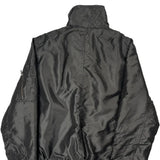 Ma-1 Southpole Sherpa Collar Bomber Jacket - Large Black Polyester